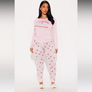 New Christmas Pajama Joggers Set